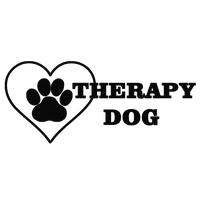 therapy dog logo 200x200